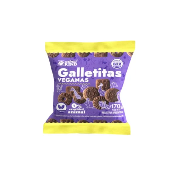 ANIMAL KIND - Galletitas Chocolate VEGANAS x 170Gr.