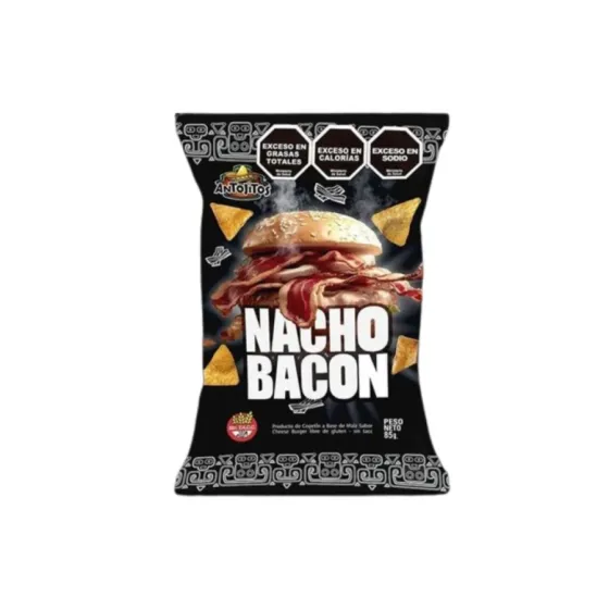ANTOJITOS - Nachos Bacon x 85grs.