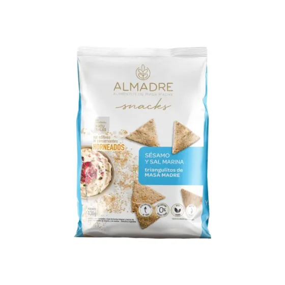 ALMADRE - Snacks Sesamo x 130Gr.