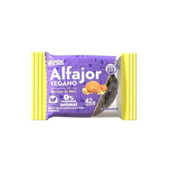 ANIMAL KIND - Alfajor de Mani VEGANO x 18 unids.