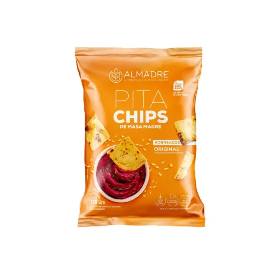 ALMADRE - PitaChips Masa Madre Sab Original x 170Gr.
