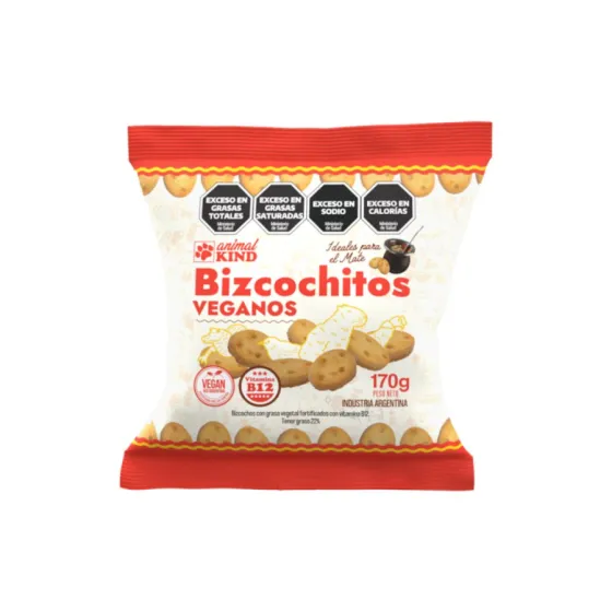 ANIMAL KIND - Bizcochitos de Grasa VEGANOS x 170Gr.